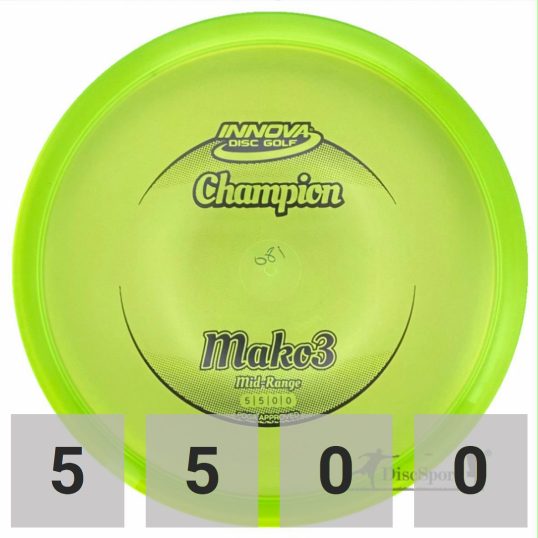 Innova Mako3, Champion